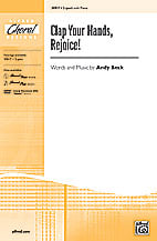 Clap Your Hands, Rejoice! Two-Part choral sheet music cover Thumbnail